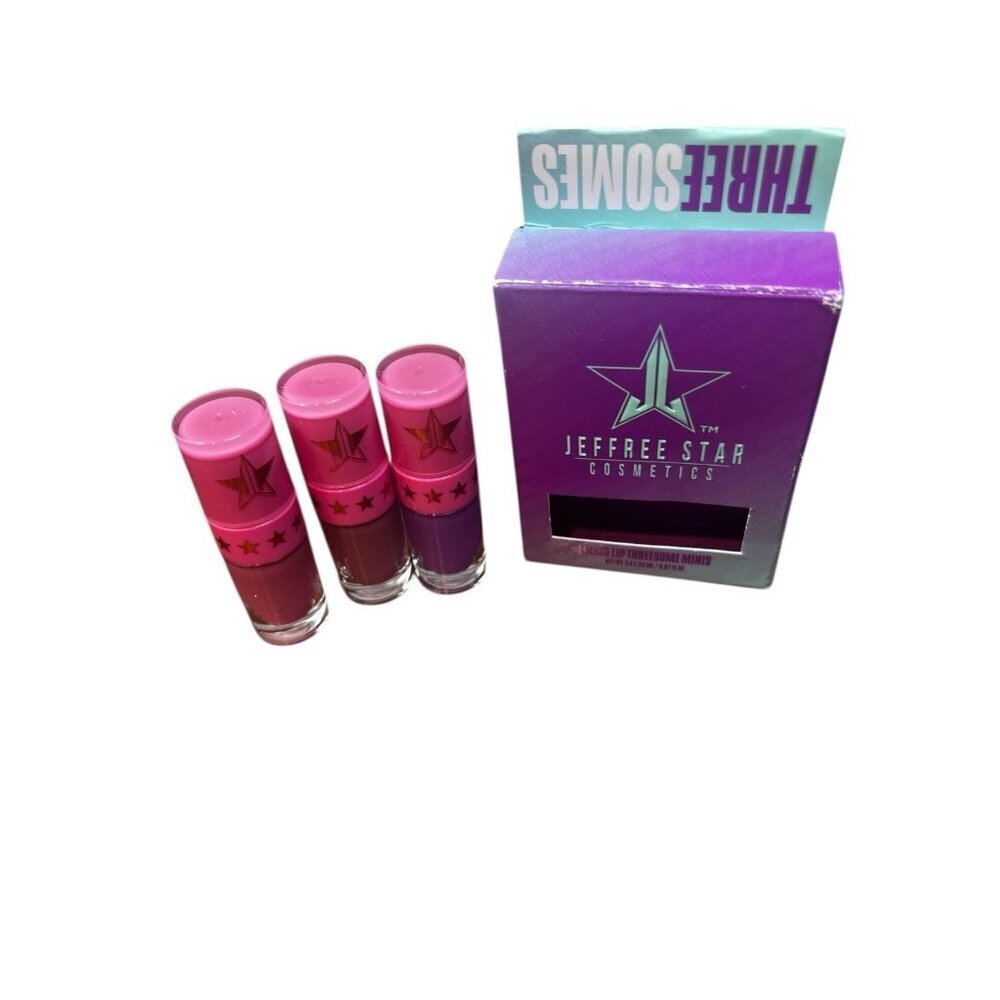 Jeffree Star Cosmetics Liquid Lip Threesome Minis Summer Box New In Box